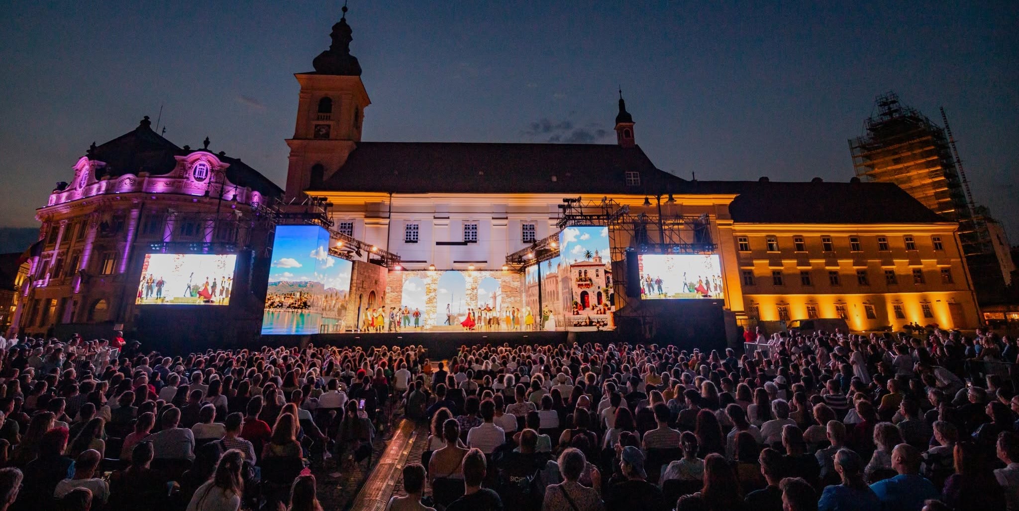 Teatrul de Balet Sibiu a încheiat stagiunea în Piața Mare cu un „Othello” memorabil