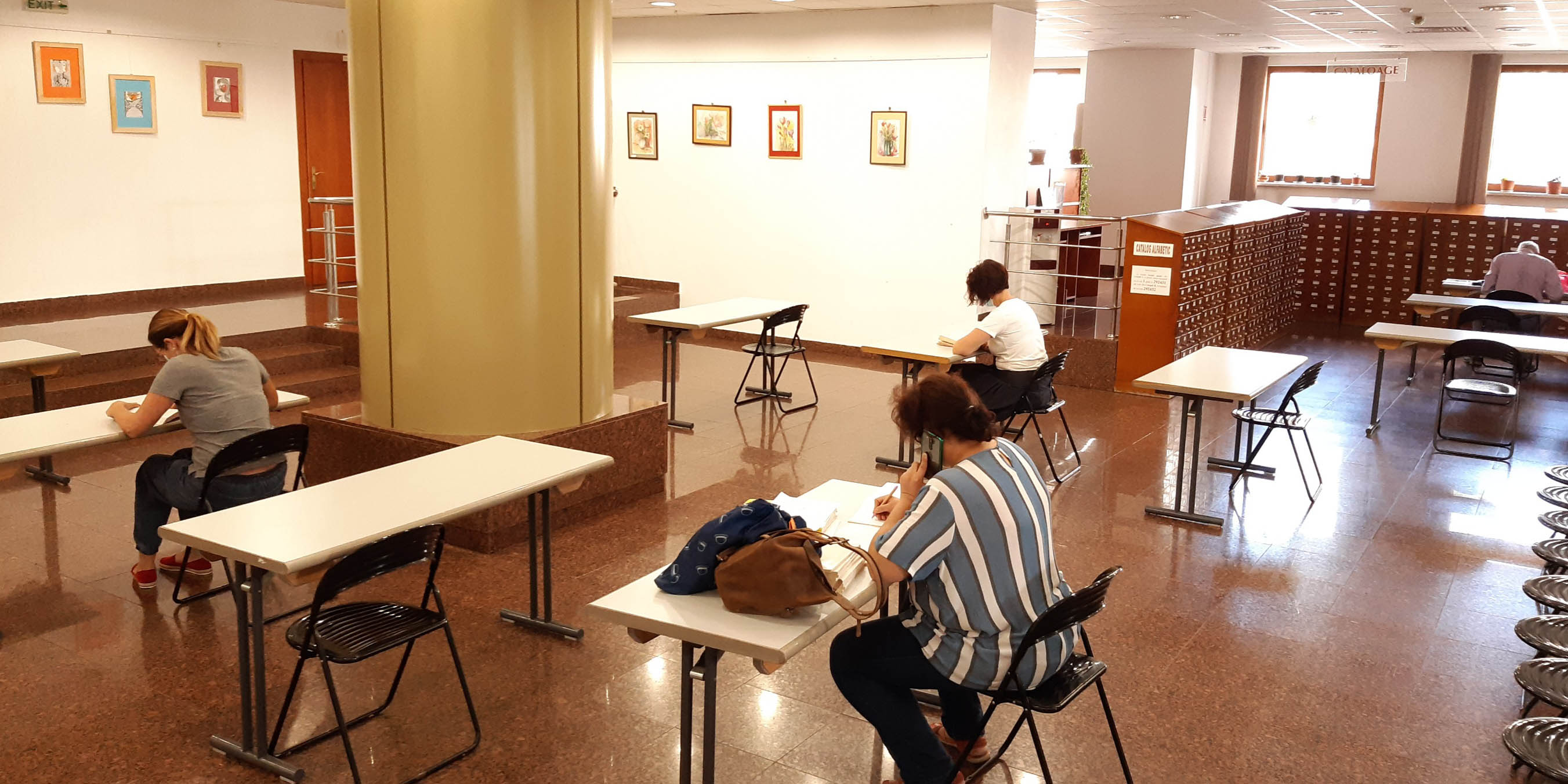 Săli de lectură, redeschise pentru public la Biblioteca Județeană ASTRA Sibiu