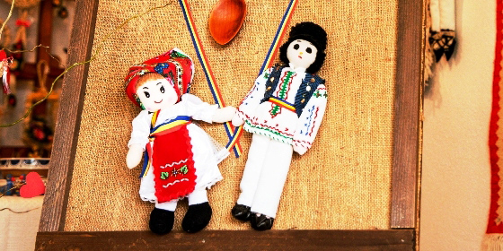 Dragobetele - sărbătorit în Muzeul în aer liber din Dumbrava Sibiului