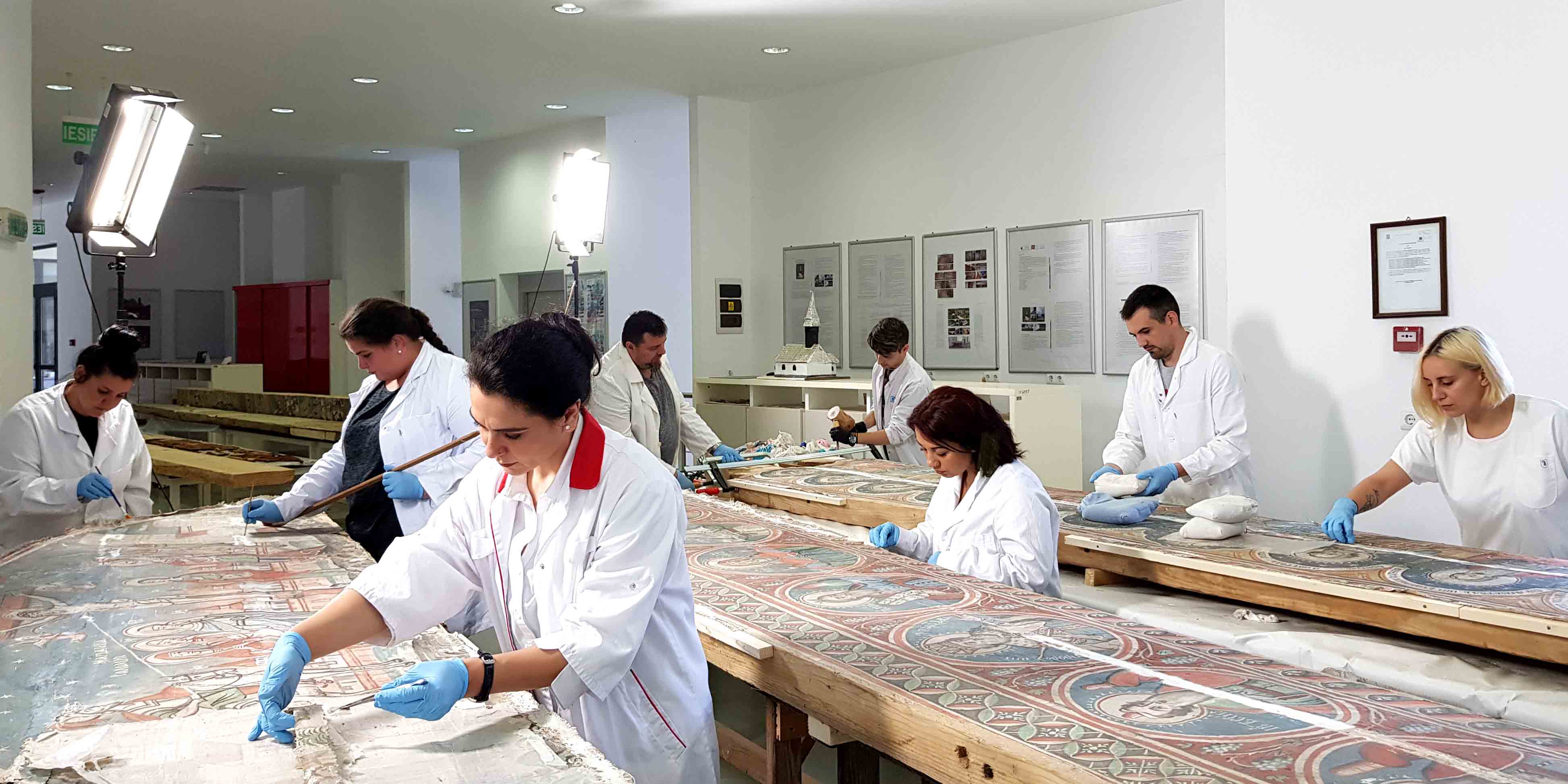 Workshop de restaurare pictură pe lemn la Muzeul ASTRA