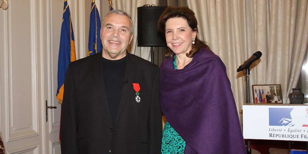 Constantin Chiriac - Cavaler al Ordinului Național al Legiunii de Onoare a Franței