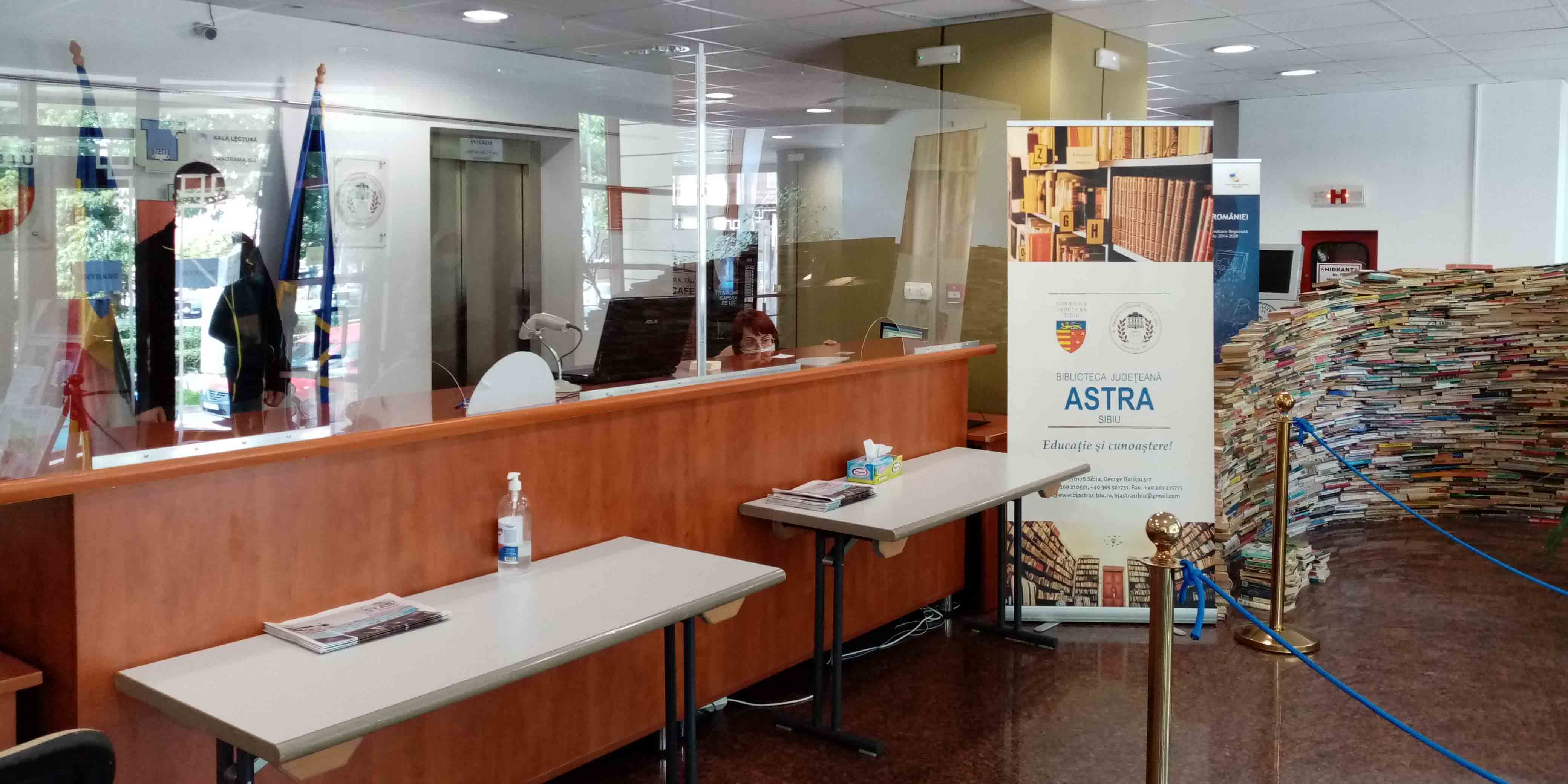 Măsuri și condiții de siguranță la Biblioteca ASTRA Sibiu