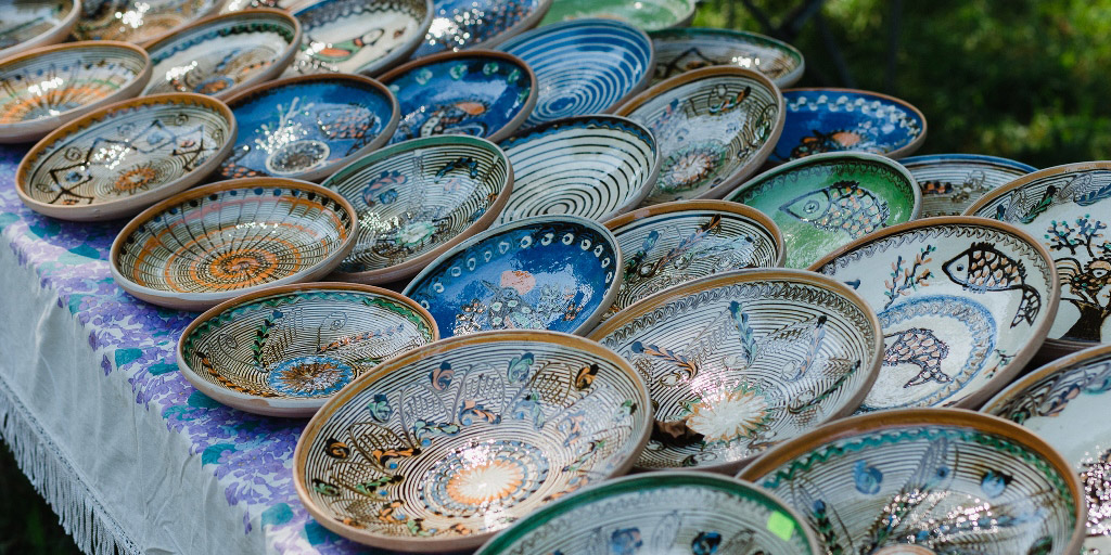 FRUMOS. CERAMIC. FOLOSITOR. CERAMICA DE BISTRIŢA în Muzeul ASTRA