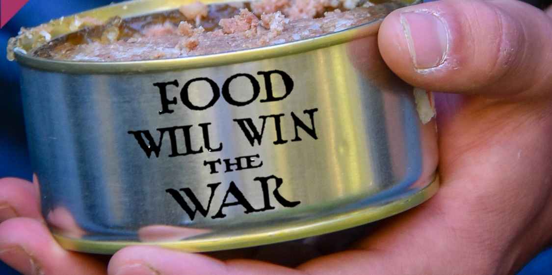 Expoziție: Food will win the war / Hrana va câștiga războiul