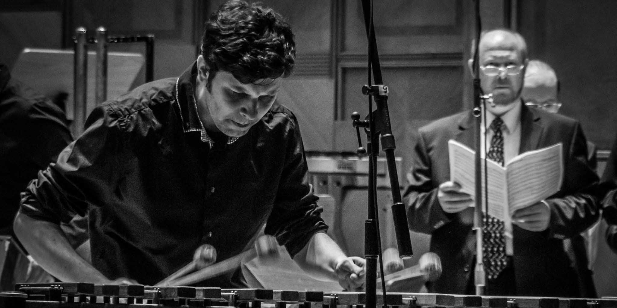 Recital de percuție cu sibianul Sorin Rotaru la Sala Thalia